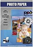 PPD 100 Fogli 13x18cm (7x5’’) 260g Carta Fotografica Lucida Per Stampanti Inkjet - PPD-119-100