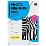 PPD A3 25 Fogli Opachi Di Carta Fotografica ‘Fine Art Photo Rag Giclee’ Per Inkjet - PPD-79-25