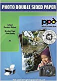 PPD A4 100 Fogli 130g Carta Di Qualità Fotografica Fronte-Retro Opaca Per Inkjet - PPD-40-100