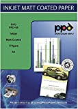 PPD A4 100 Fogli 170g Carta Opaca Di Qualità Fotografica Per Stampanti Inkjet - PPD-56-100