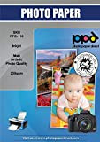 PPD A4 x 50 Fogli Di Carta Fotografica Opaca Premium Per Stampanti Inkjet - 230g - PPD-110-50