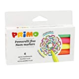 PRIMO- 6 Pennarelli Fluo 6013PEN6F