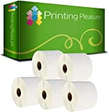 Printing Pleasure 5x Compatibile Rotolo Zebra 76mm x 51mm Etichette (Etichetta per rotolo: 1000) per Zebra, Toshiba, Citizen, Eltron, Orion, ...