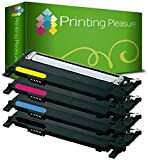Printing Pleasure CLP320 Kit 4 Toner Compatibili per Samsung CLP-320/CLP-325/CLX-3180/CLX-3185, Nero/Ciano/Magenta/Giallo, nero, ciano, magenta, giallo;black, cyan, magenta, yellow, 4 Pezzi