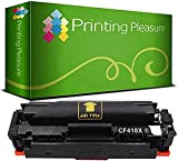 Printing Pleasure Toner Compatibile CF410X 410X per HP LaserJet Pro MFP M377dw M477fdn M477fdw M477fnw M452dn M452nw M452dw - Nero, ...