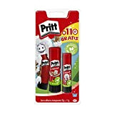 Pritt – Colla stick, 2 pezzi, 22 g + 11 g