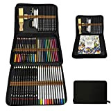 Professionale Matite Colorate Kit per Schizzo e Disegno Artistico,70 Colori Unici per Disegnare e Libri da Colorare Adulti,per Artisti, Adulti ...