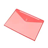 Pryse 4170073 - Busta portadocumenti, colore Rosso, A5 Velcro