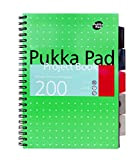 Pukka - Quaderno per progetti, formato A4, metallizzato