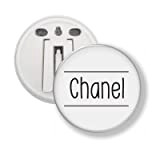 Pulsante con clip 58 mm – Chanel, 58 mm, plastica, 58mm, Plastica