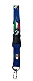 Puma Italia con licenza ufficiale Fan Lanyard (051843), Team Power Blue / Puma Red / Fern Green