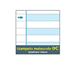 Quaderni maxi Didattico per la dislessia e disgrafia 1 RIGO (2 pezzi) 36 pagine da 100 gr