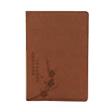Quaderno a spirale classico Notebook del libro dei giornali Journaling Journaling Tessuto addensato Retro Notebook 80G Dowling Paper per le ...