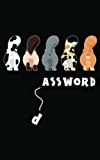 Quaderno Delle Password Alfabetizzato con Gatti: Rubrica divertente per uomo e donna per ricordare password e pin