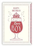 Quire Impressive Card Happy Birthday Beer Boy