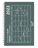 QUO VADIS - 163003Q - Linea: Calendar Diary 17 - Calendario Da Tavolo Annuale 2023, Mensile, 12 Mesi, Gennaio-Dicembre, 12x17cm, ...