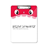 Quote You Have to Believe in Yourself Mouth - Cartella per appunti in formato A4