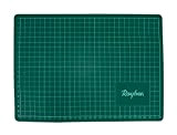 Rayher tappetino da taglio base, 60 x 45 cm, spessore 0,3cm, colore verde, con griglia di allineamento, per lavori creativi ...