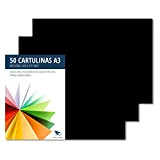 Raylu Paper® - Cartoncini A3 50 pezzi, 180 g/m², 420 x 297 mm. Cartoncini A3 colorati con tocco morbido, perfetti ...