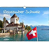 Reiszauber - Calendario svizzera DIN A3 per 2023 Svizzera - Seelenzauber, multicolore