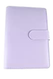 Retro in apertura e chiusura a libro cover Refillable notebook Journal Blank writing Journal (taglia piccola) Purple