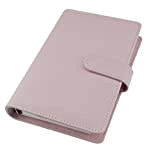 Retro in apertura e chiusura a libro cover Refillable notebook Journal Blank writing Journal (taglia piccola) Pink