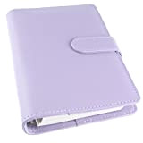 Retro in apertura e chiusura a libro cover Refillable notebook Journal Blank writing Journal (Big Size) Purple