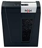 Rexel MC4 Rexel Whisper-Shred Distruggidocumenti a Microframmento, Trita 4 Fogli, Sicurezza P5, per la Casa e l’Ufficio, Cestino Removibile, Capacità ...
