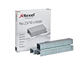 Rexel Punti Metallici 23/10 mm, Confezione da 1000 Pezzi, 2101212