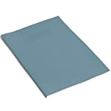 RHINO F8M-Libro per esercizi con 80 pagine bianche, formato A4, colore: azzurro (Confezione da 10)
