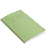 RHINO - Quaderno, 165 x 100 mm, 48 pagine Verde chiaro, A6+, 10 pezzi
