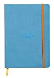 Rhodia 117407C Taccuino morbido Rhodiarama, A5 (14,8x21 cm), 160 pagine, a righe, carta Clairefontaine avorio 90 g/m², segnalibro, chiusura con ...