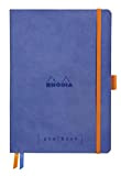 Rhodia 117748C taccuino morbido Rhodiarama Goalbook, A5 (14,8x21 cm), 240 pag numerate, dots, carta avorio Clairefontaine 90 g/m², 2 nastri, ...