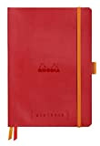 Rhodia 117753C taccuino morbido Rhodiarama Goalbook, A5 (14,8x21 cm), 240 pag numerate, dots, carta avorio Clairefontaine 90 g/m², 2 nastri,chiusura ...