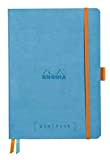 Rhodia 117767C Taccuino morbido Rhodiarama Goalbook A5 (14,8x21 cm), 240 pag numerate, a quadretti 5x5,carta avorio Clairefontaine 90 g/m², 2 ...