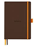 RHODIA 117813C - Carnet Souple Bullet Journal Goalbook Bronze - A5 - Pointillés Dot|240 pages - Papier Clairefontaine Ivoire 90g ...