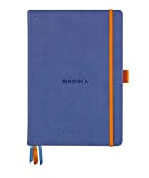 Rhodia 118577C Taccuino rigido Rhodiarama Goalbook, A5 (14,8x21 cm), 240 pag numerate, dots, carta Clairefontaine bianca 90 g/m², 2 nastri, ...