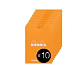 RHODIA 12558C - Bloc-Notes a punto METALLICO Dotpad N°12 Arancione - 8,5x12 cm - Puntinato Dot - 80 Fogli Staccabili ...
