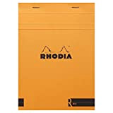 Rhodia 162011C Blocco punto metallico Le R N ° 16, A5 (14,8x21 cm), 70 fogli staccabili, a righe, carta avorio ...