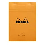 Rhodia 16400C Blocco punto metallico Meeting Pad N ° 16 A5 cm 14,8x21, 80 fogli pre-stampati (date, note, progetti) carta ...