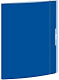RNK 45335 - Cartella portadocumenti, formato DIN A3, con chiusura elastica, 310 x 440 mm, 1 pezzo, colore: Blu