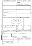 RNKVERLAG CMR Frachtbrief Frachtbrief CMR, formato A4, 4 schede SD F.INTERNATIONALEN STRAßENVERKEHR", 50 pz