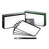 Rocketbook Cloud Cards - Eco-Friendly Reusable Index Note Cards With 1 Pilot FriXion ColorStick Pen & 1 Microfiber Cloth Included - Single ...