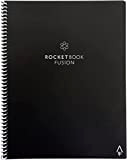 Rocketbook Fusion Quaderno Appunti Digitale - Riutilizzabile Taccuino Digitali A4 Nero A Spirale, Agenda Giornaliera, Planner Settimanale, Penna Cancellabile Pilot ...