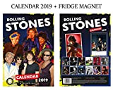 Rolling Stones calendario 2019 + Rolling Stones magnete