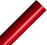 Rotolo di vinile riposizionabile rosso opaco 30x300cm Film autoadesivo adesivo per plotter da taglio
