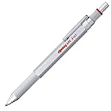 rOtring 600 3-in-1 penna multicolore e portamina | 2 punte fini per penna a sfera (inchiostro nero e rosso) | ...