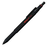 rotring 600 3-in-1 penna multicolore e portamina | 2 punte fini per penna a sfera (inchiostro nero e rosso) | ...