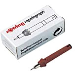 Rotring S0218960, Rapidograph pennino di ricambio per penna tecnica 0,10 mm