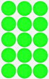 Royal Green Bollini Adesivi Rotondi Colore Verde 30 mm - Confezione da 225 Pezzi